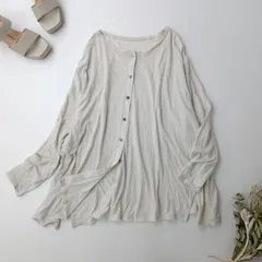 ◯ BEARDSLEY ビアズリー 前後2WAY 強燃ガーゼワイドカーディガン 日本製 /27Hのサムネイル