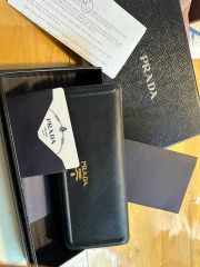 プラダ PRADA テスート ナイロン 三つ折り財布 NERO 黒 M510 - メルカリ