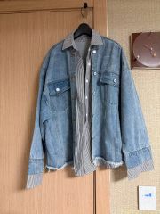 Vin デニムジャケット サイズ38 ライトブルー値下げ - メルカリ