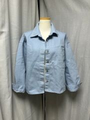 未使用美品】UNITED ARROWS リネン混 七分袖 ジャケットホワイトS 