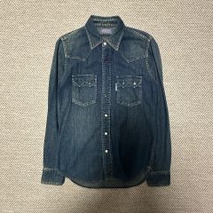 JAPAN BLUE 新品　BLUE 代*魚様 インディゴ長袖シャツ ハリウッドランチ | JAPAN（ブルーブルージャパン） BLUE BLUE トップス