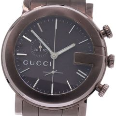 21792✨GUCCI 101M Gラウンド クロノグラフ ダイヤベゼル 腕時計