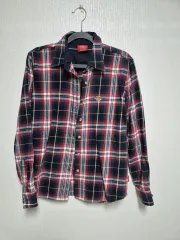 Dickies チェック シャツ S-MEDIUM ネイビーのサムネイル
