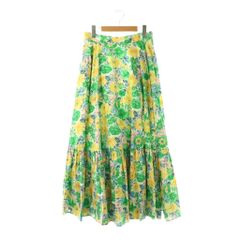 定価8.7万 Drawer フラワープリントギャザースカート リネン - メルカリ