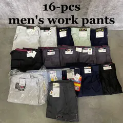 【T-1245】作業着　ズボン　カーゴパンツ　メンズ　まとめ売り　大量