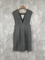 23区 ウール Aライン ワンピース size38/グレー ◆■ レディースのサムネイル