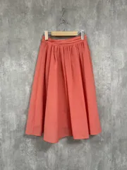 ROPE PICNIC ロペピクニック 膝下 フレア スカート sizeM/コーラルピンク ■◇ レディース