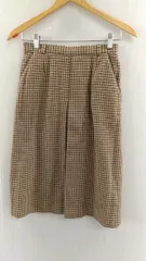 最終価格！ 値下げ不可品　（〇4424）jean Dore CINQ イトキン ウール90% 千鳥格子柄  スカート 60のサムネイル