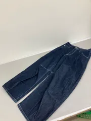 送料無料★SOMETHING エドウィン★デニムパンツ　ジーパン　ジーンズ★Mサイズ★デニムワイドパンツ　#80508sNj76