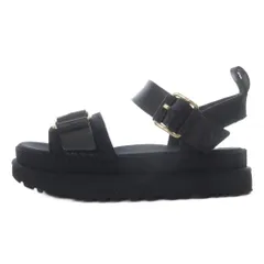アグ オーストラリア UGG australia FRAY I.D取扱 25SS W GOLDENSTAR VILLA スポーツサンダル プラットフォーム 厚底 US7.5 ブラック 1167392 /YO17