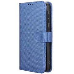 Galaxy A57 5G ケース 手帳 SC-54G チェック柄 手帳 ケース 【Color】ブルーのサムネイル