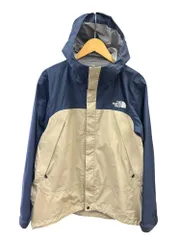 THE NORTH FACE (ザノースフェイス) マウンテンパーカー ドットショット ジャケット NP61830 S ベージュ×ネイビー メンズ/027