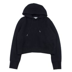 sacai サカイ ニット ドッキング シャツ スウェットパーカーコート 