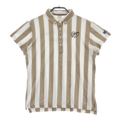 WAAC ワック ハートポイント 半袖ニット キャメル サイズ 3 - メルカリ