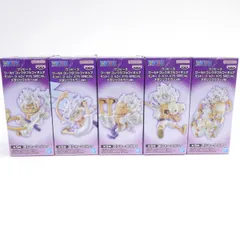 【未開封】ワンピース ワールドコレクタブルフィギュア-モンキー・D・ルフィ ギア5 SPECIAL-メタリックカラーver. 全5種セット