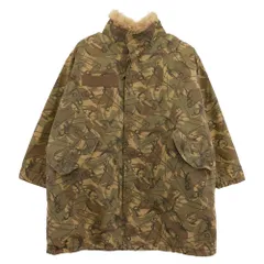 HYSTERIC GLAMOUR ヒステリックグラマー 0143AC08 カルガンラムファー リアル ファー ライナー 安全ピン カモフラ 総柄 モッズコート ジャケット ライトブラウン系 カーキ系 マルチカラー系 FERR【中古】のサムネイル