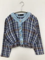 ZARA ザラ ブルゾン S ブルー