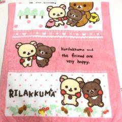 リラックマ コリラックマ キイロイトリ うさぎ タオルポンチョ