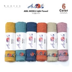 ABiL MOKU Light Towel 어빌 목 라이트 타월 이마바리산 타월 MOKU 시리즈 33×100cm 면 100% 사우나 타월