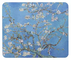 フィンセント・ファン・ゴッホ『 花咲くアーモンドの木の枝 』のマウスパッド：フォトパッド（世界の名画シリーズ） (D：青みを強めたバージョン)のサムネイル