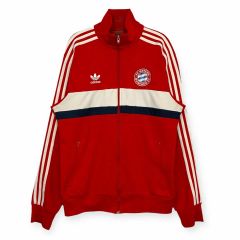 値下げ交渉⭕️】adidas FC Bayern ナイロンジャケット レッド S 