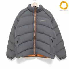 #wnc ティンバーランド Timberland ダウンジャケット L グレー オレンジ 中綿 ベスト メンズ [769159]のサムネイル
