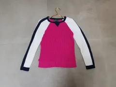ポロ ラルフローレン ピンク ワッフル 長袖 Tシャツ 66