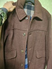極美品✨HUGO BOSS ピーコート マルチカラー 総柄 チェック柄 - メルカリ