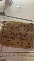 ぱ*ん様 levi's リーバイス 販促用タペストリー バナー127×157cm