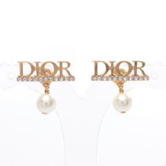 Dior パール付きピアス(片耳用) - メルカリ