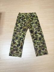 A BATHING APE×カーハート パンツ 黄カモ - メルカリ