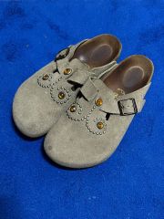 HTC別注Birkenstock Boston 40 極美品 - メルカリ