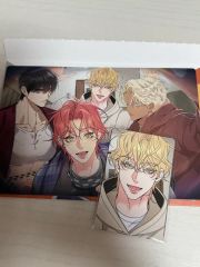 韓国 BL BOMTOON スナップパック クロスオーバー 白夜の花道 トレカ