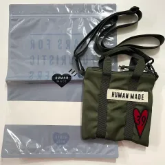 当日発送 HUMAN MADE オリーブ ミニ ヘルメットバッグ クロスバッグのサムネイル