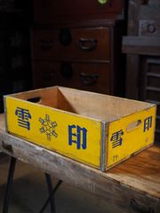 7個まとめ 魚 トロ箱 レトロ 木製箱 魚箱 魚屋 魚河岸 市場 木製 道具