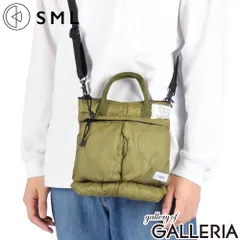 エスエムエル ヘルメットバッグ メンズ レディース ミニ ミリタリー SML 大人 シンプル キルティング 軽量 ショルダー デイリー 旅行 2WAY A5 GERD redad×SML QUILTING HELMET BAG K905099 KHAKIのサムネイル