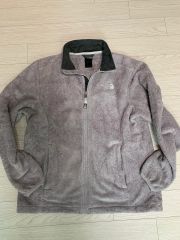 美品 ノースフェイス フリースジャケット グレー M S-136 - メルカリ