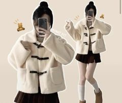 LOVOT ラボット服 ホールガーメント ベロア キャメル - メルカリ