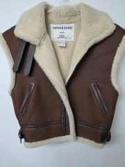 新品 タグ付き 未開封 MERLOT 牛柄ベストフリーサイズ ブルー - メルカリ