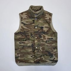 MT RAINIER DESIGN リバーシブル カモ柄 ダウンベスト - メルカリ