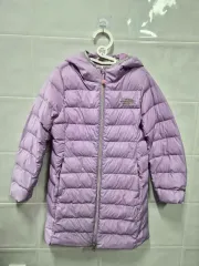 THE NORTH FACE ザノースフェイス 軽量 ロングダウンジャケット 130のサムネイル