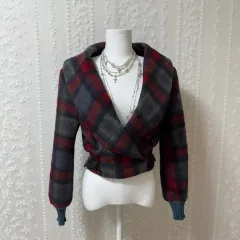 Vivienne Westwood ANGLOMANIA タタン チェック ジャケット ラナウール 40のサムネイル