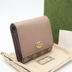 ✨新品未使用・箱付 GUCCI 財布 マーモント インターロッキング