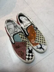 VANS スリッポン タイガー パッチワーク