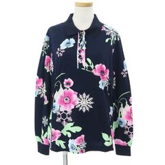 美品]近年モデル✨レオナール カットソー 大きいサイズ 花柄コスメ