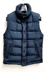 90s Woolrich ダウン ベスト M ブラック ウールリッチ アウトドア