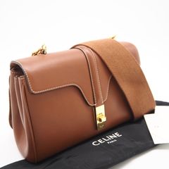 極美品】CELINE セリーヌ ミニ ソフト 16 セーズ タン ブラウン - メルカリ