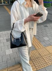 スタニングブルー シースルーブラウンシャツ 長袖 - メルカリ