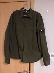 STONE ISLAND ミリタリーシャツジャケット オリーブ L - メルカリ