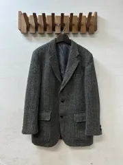 J.PRESS ジェイプレス ウール 100% ヘリンボーン ジャケット コート